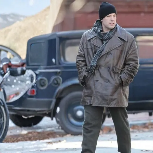 Ben Affleck Live By Night Leather Coat