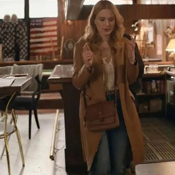 Melinda Monroe Virgin River Leather Coat