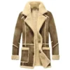 Shop Men Sheepskin Leather Coat