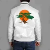 Miyagi Do Leather white Jacket