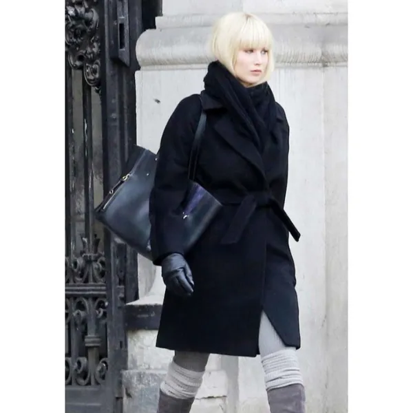 Red Sparrow Wool Coat