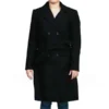 Black Wool Coat Jennifer Lawrence Red Sparrow