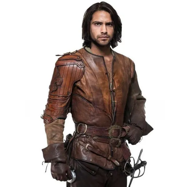 The Musketeers Leather Jerkin