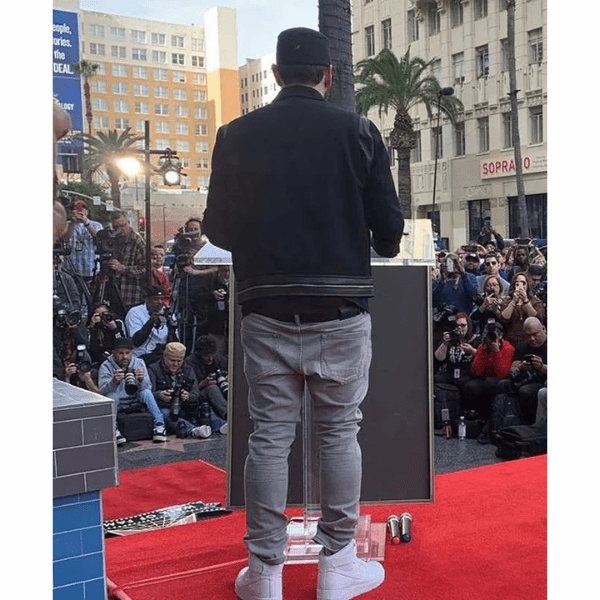 Walk Of Fame American Rapper Black Jacket