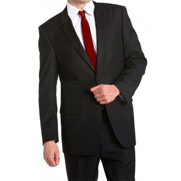 Agent 47 Hitman Rupert Friend Black Two Piece Suit