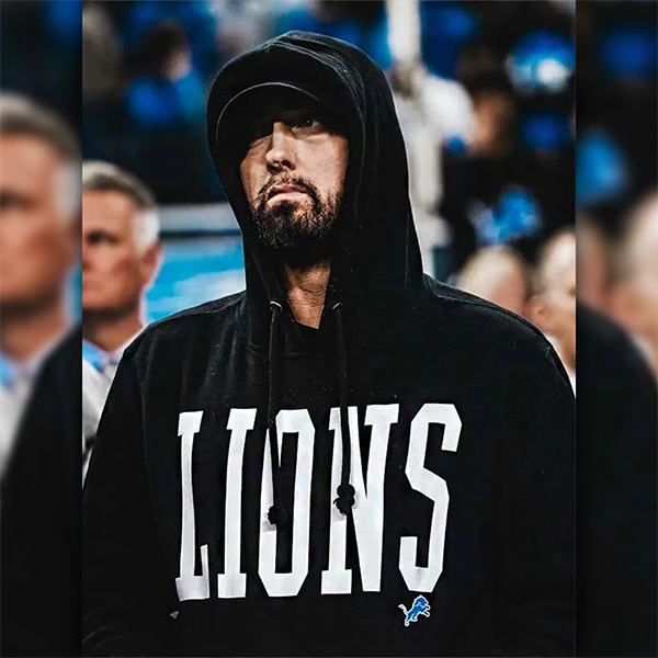 Eminem Lions Black Hoodie