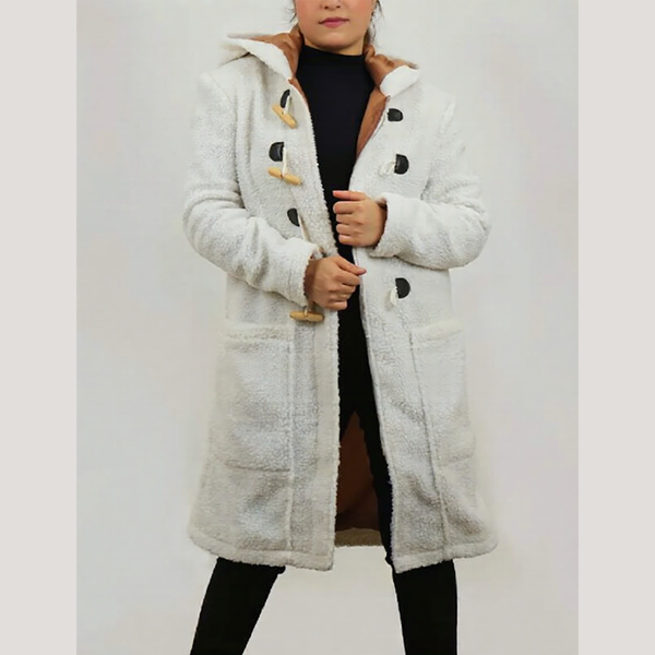 Jodie Sweetin A Cozy Christmas Inn Shearling Coat2