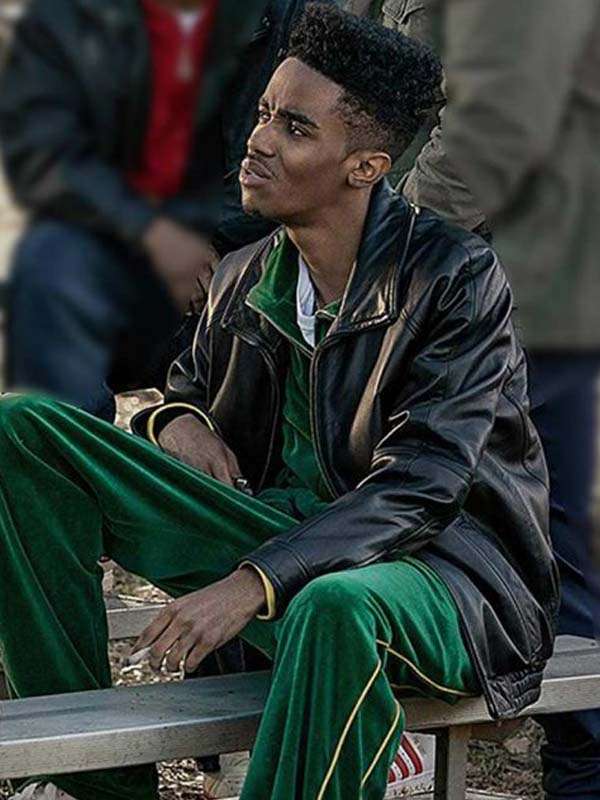 BMF B‑Mickie Black Leather Jacket