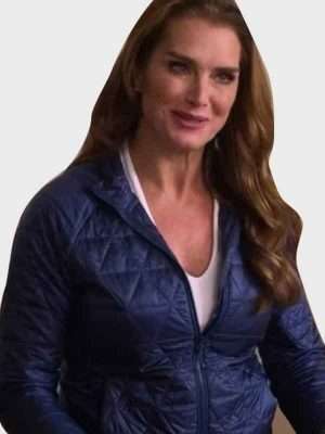 Sophie Brown Blue Puffer Jacket