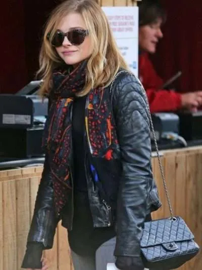 Mia Hall If I Stay Leather Jacket