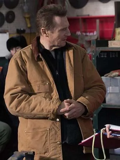 Liam Neeson Cold Pursuit Cotton Jacket