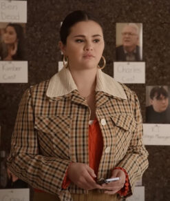 Selena Gomez Mabel Mora Plaid Jacket