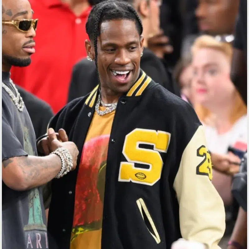 Travis Scott Paris Olympics Cotton Jacket