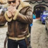 Arnold Schwarzenegger B6 Shearling Jacket