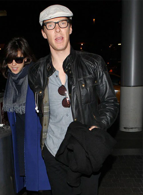 Benedict Cumberbatch Leather Jacket
