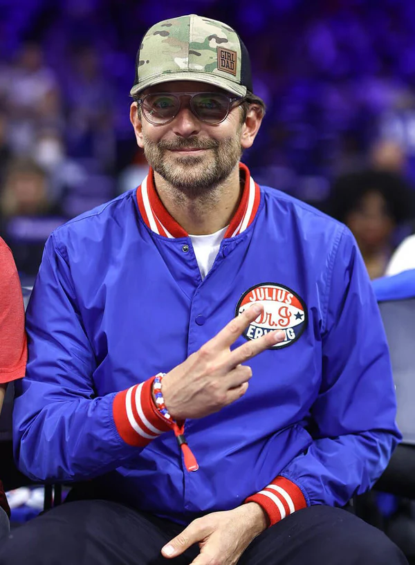 Bradley Cooper Dr J Varsity Jacket