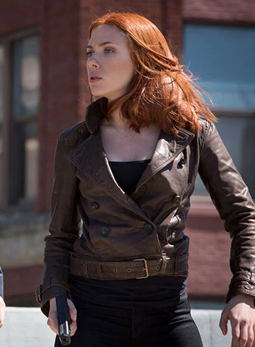 Scarlett Johansson Winter Soldier Jacket