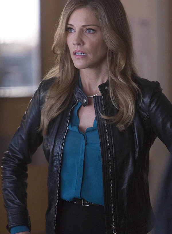 Charlotte Lucifer Black Leather Jacket