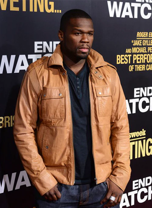 Curtis James Jackson Leather Jacket