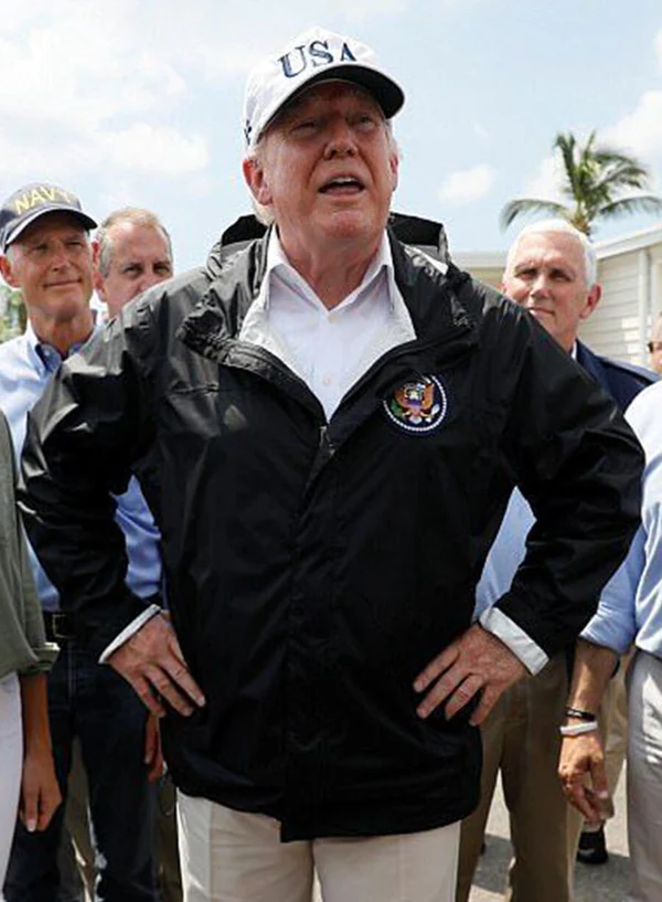 Donald Trump Black Hooded Jacket