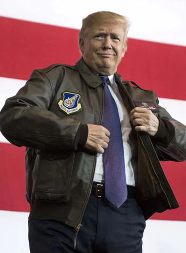 Donald Trump Brown Bomber Jacket