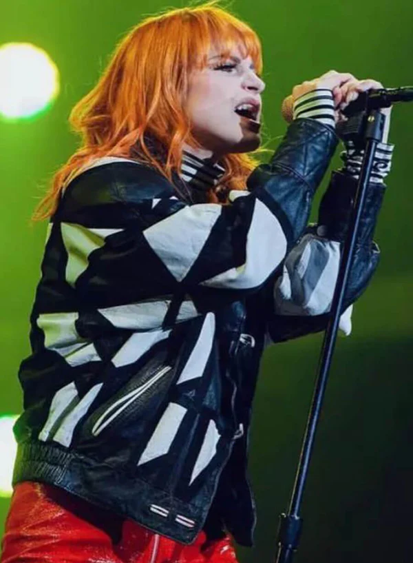 hayley-williams-black-white-leather-jacket-women