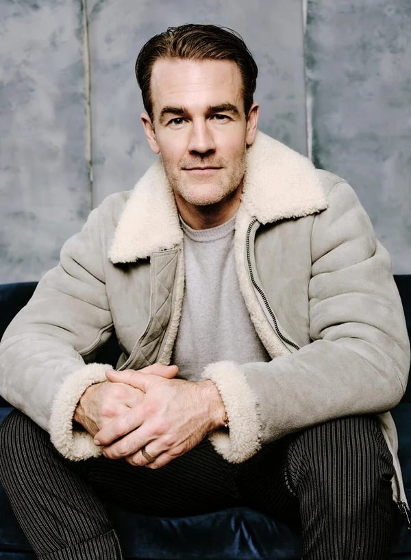 James Van Der Beek Suede Jacket