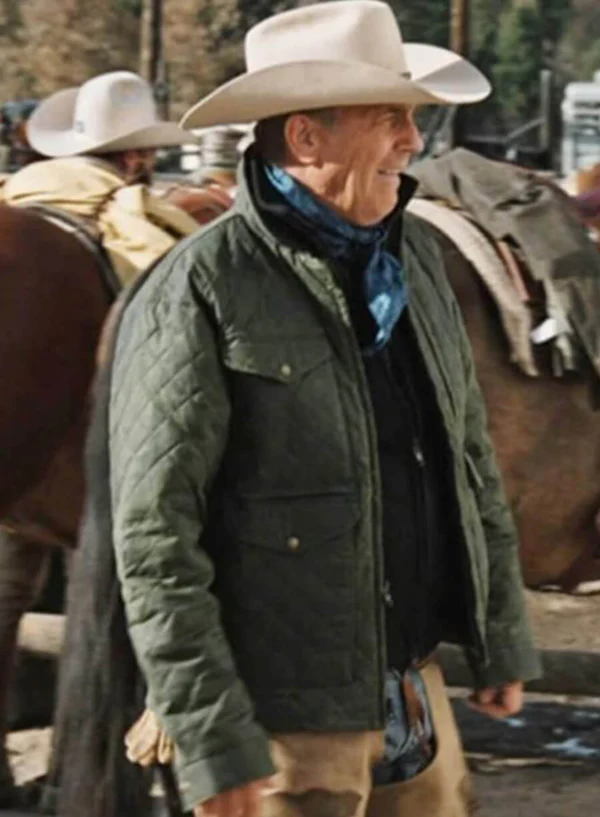 John Dutton Quilted Cotton Jacket