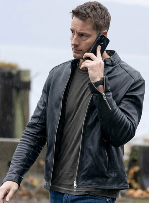 Justin Hartley Tracker Leather Jacket