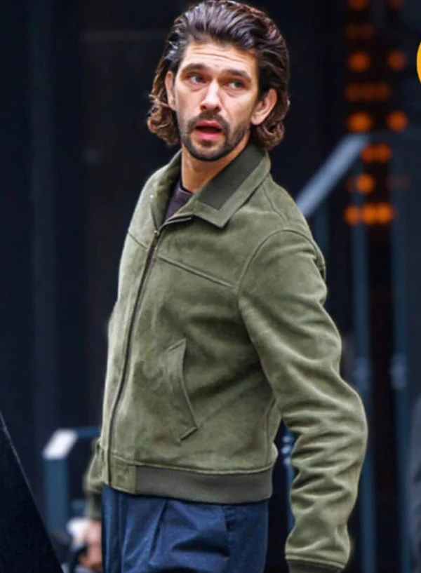 Sam Young Green Suede Jacket