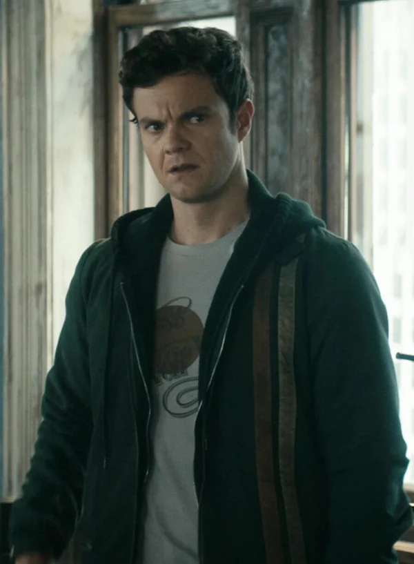 Hughie Campbell Zip‑Up Hooded Jacket