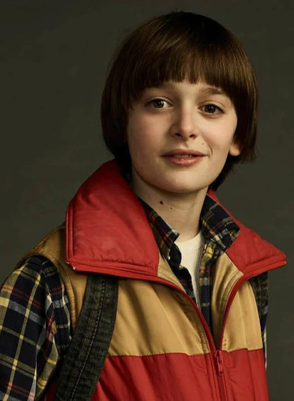 Will Byers Satin Vest Jacket