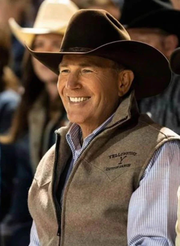 John Dutton Yellowstone Brown Vest