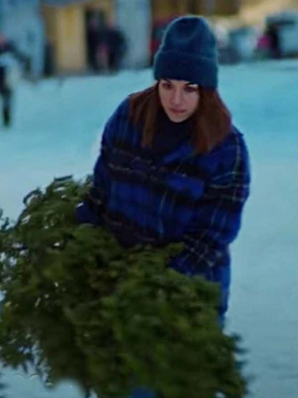 Johanne Home for Christmas Blue Jacket