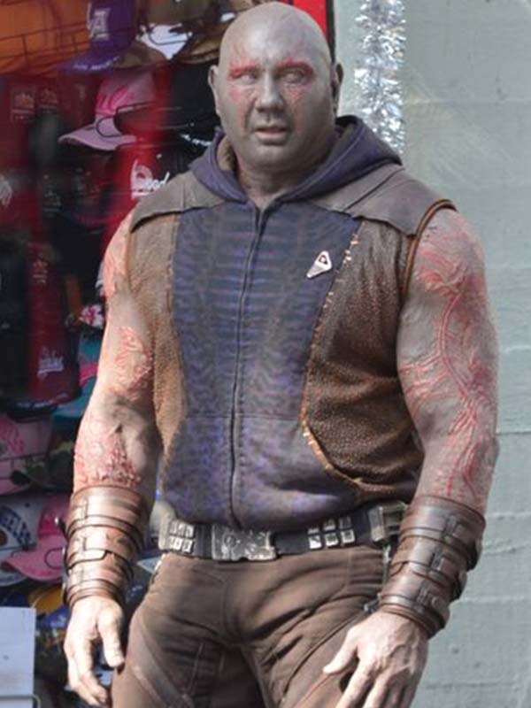 Dave Bautista Holiday Hooded Vest