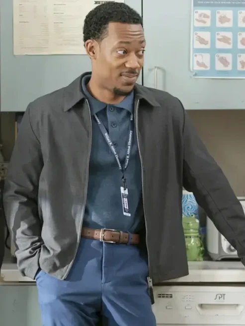 Abbott Elementary Gregory Eddie Grey Jacket