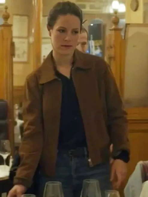 Ad Vitam Stéphane Caillard Brown Jacket