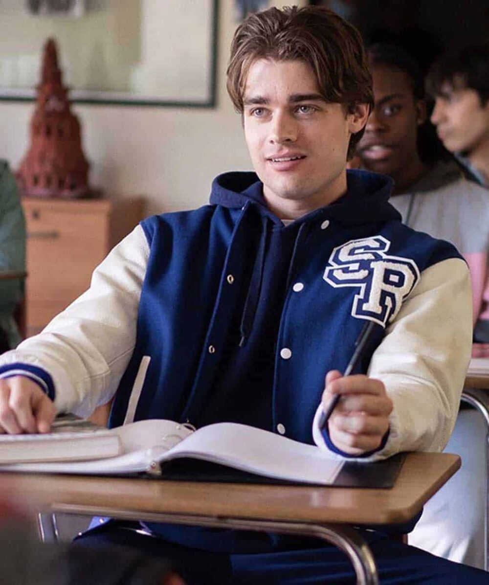 Austin Falk Blue Varsity Jacket