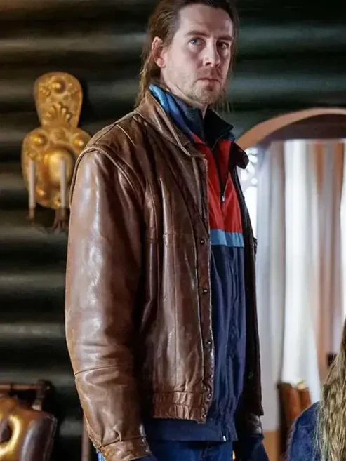 Blindspar Magnus Lyng Brown Leather Jacket