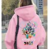 Disney-Trip-2025-Mickey-Mouse-Pink-Hoodie