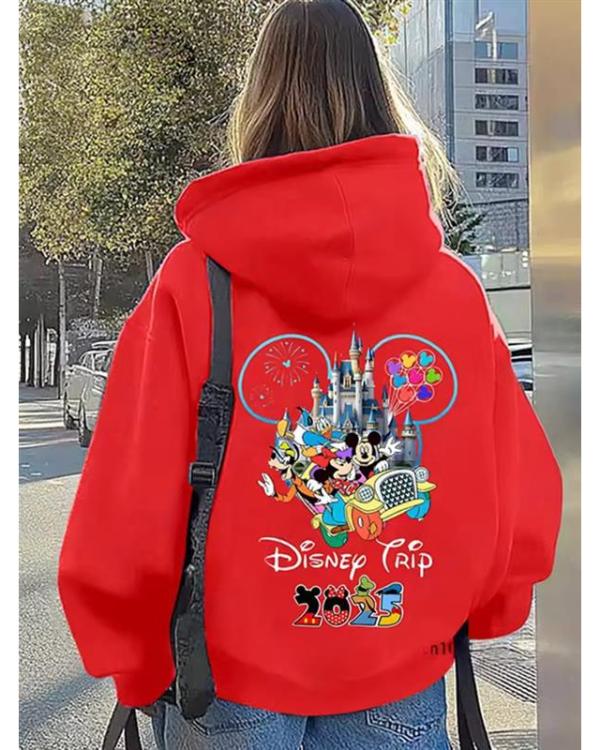 Disney-Trip-2025-Mickey-Mouse-Red-Hoodie
