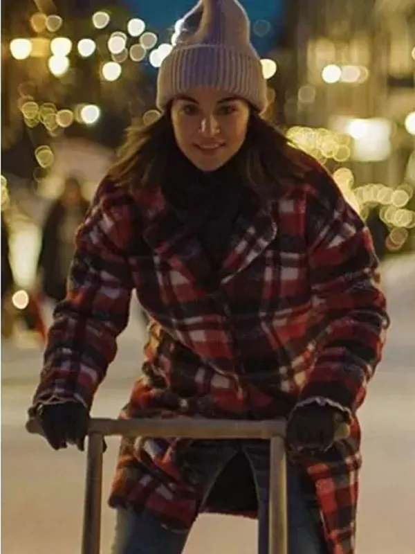 Ida Elise Broch Checkered Coat