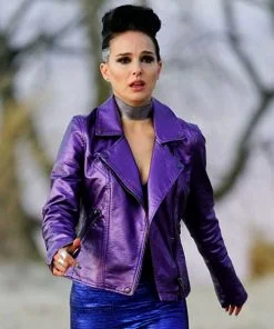 Natalie Portman Vox Lux Leather Jacket