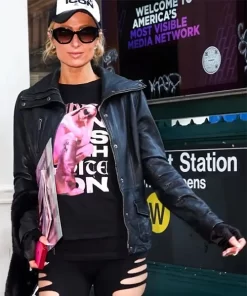 Infinite Icon Paris Hilton Black Jacket