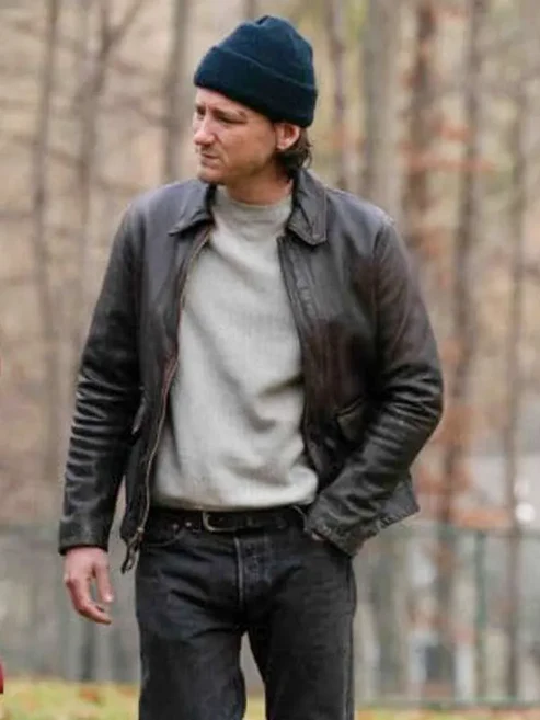 Lewis Pullman Riff Raff Brown Jacket