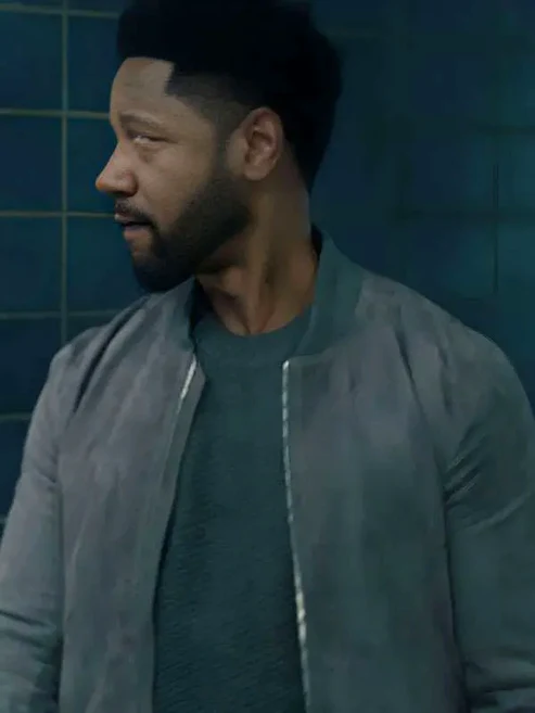 Marcus Dante Grey Bomber Jacket