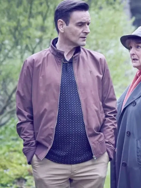 Theo Patterdale Brown Bomber Jacket