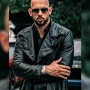 Andrew Tate Escape Matrix Leather Coat