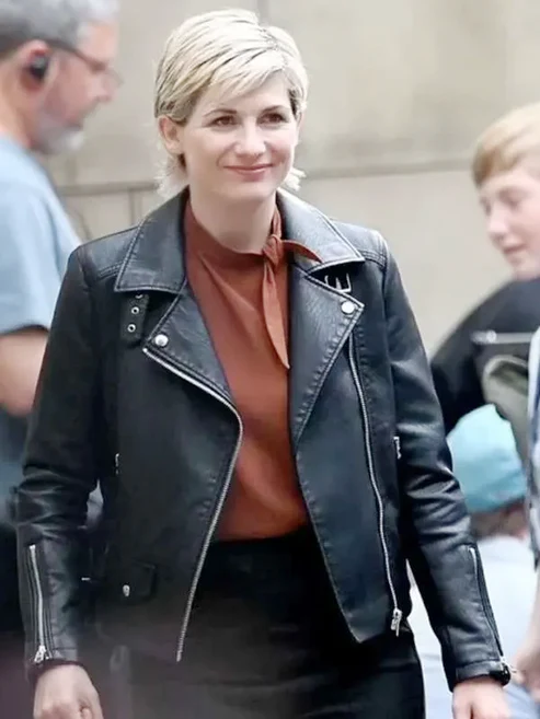 Susan McIntyre Black Leather Jacket