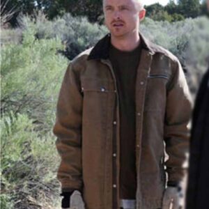Aaron Paul Breaking Bad Brown Jacket